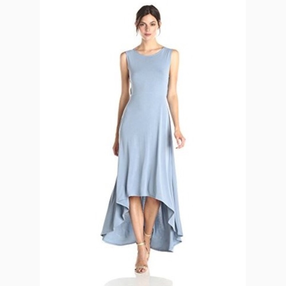 BCBG MaxAzria | Fara High-Low V-Back Dress